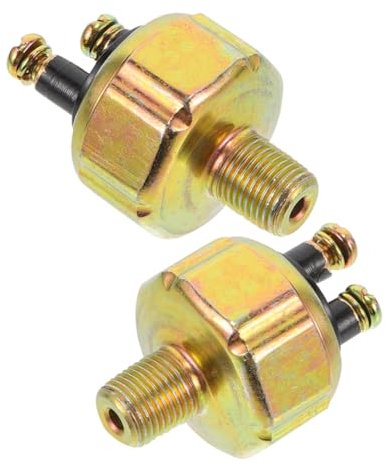 CHICAMPERA 2Pièces Interrupteur de Feu Stop Hydraulique pour Véhicules Agricoles Camions et Chariots Élévateurs Remplacement de Contacteur de Frein Automatique