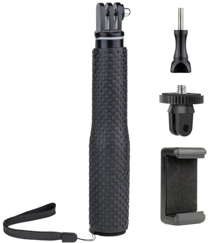 beseloa Waterproof Selfie Stick Pole Hand Grip Adjustable Underwater Monopod for GoPro Hero 13 12 11 10 9 8 7 6 5 AKASO DJI OSMO 5 Pro Action Camera