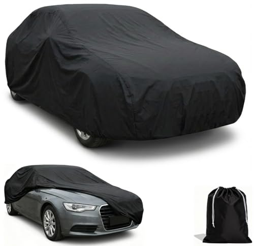 Autogarage Vollgarage Auto Garage Schutzhülle Abdeckplane Autoabdeckung Ganzgarage Car Cover PKW Outdoor & Indoor (L)