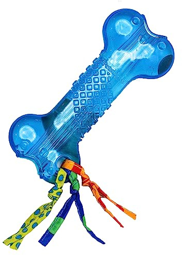 Petstages Jouet Orka Mini Bone - os à mâcher - Bleu Roi