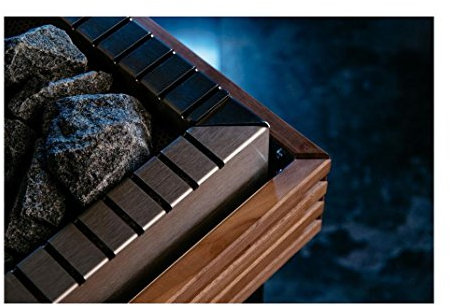 Sentiotec Saunaofen Qube 9, 10.5, 12, 15 KW inkl. Saunasteine f. finnische Sauna 9 ohne Ofenreling ohne Saunasteine