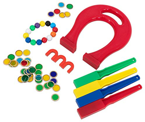 Betzold 87608 Magnetismus Kit, 60 Stück, mehrfarbig