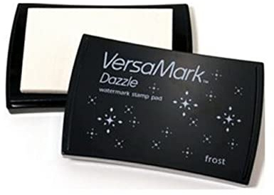 Tsukineko VersaMark Dazzle Pigment Inkpad, Frost-Clear Shimmer
