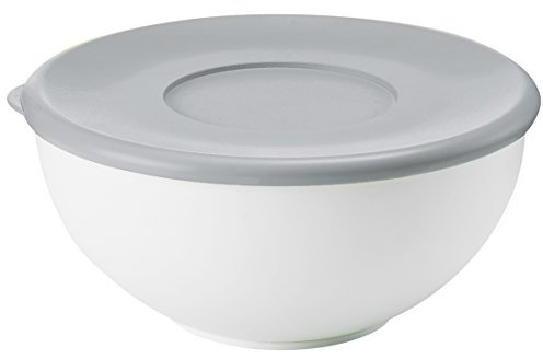 Guzzini Contenitore con Coperchio Kitchen Active Design, Grigio, Ø28 x h13.8 cm
