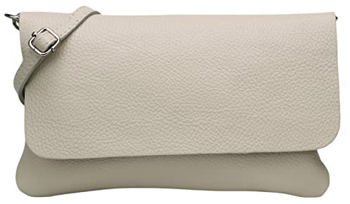 SH Leder Echtleder Umhängetasche Clutch kleine Tasche Abendtasche 24,50x15cm Ely G149