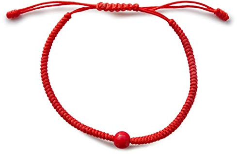 BUDDHAFIGUREN/Billy Held Chakra-Armband - Glücksarmband (rot)