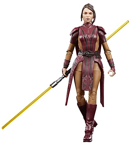 Hasbro Star Wars The Black Series Bastila Shan, Knights of The Old Republic Actionfiguren, Mehrfarbig, Klein, 15 cm