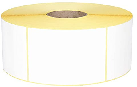 Versandetiketten DHL, DPD, Fedex, GLS, Hermes, UPS - 4x6 Zoll - 101,6 x 150 mm - 2.850 Thermo-Top Papier Etiketten auf 1 Großrolle mit 76 mm Kern, Thermodirekt Etiketten selbstklebend