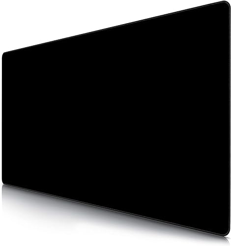 TITANWOLF - Tapis de Souris XXL 1200x600 mm, Tapis de Table Gaming Surdimensionné Extra Grand XXXL, Précision et rapidité, pour Souris et Clavier Roccat Razer Logitech Noir