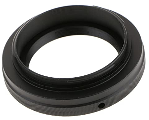 ZEZEFUFU Adaptateur de monture d'objectif T2 pour télescope d'appareil photo EOS 550D 7D 5D Mark II Accessoires