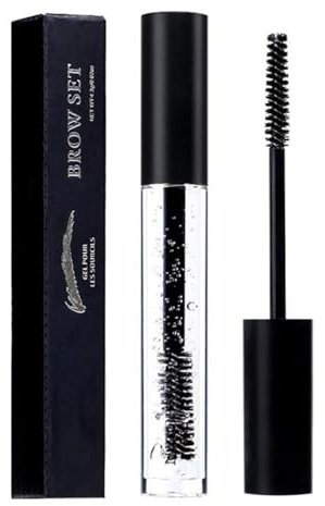 Fellflying Gel À Sourcils Transparent, Liquide Coiffant, Imperméable, Longue Durée, Non Marquant, Tube, 1 Millilitre