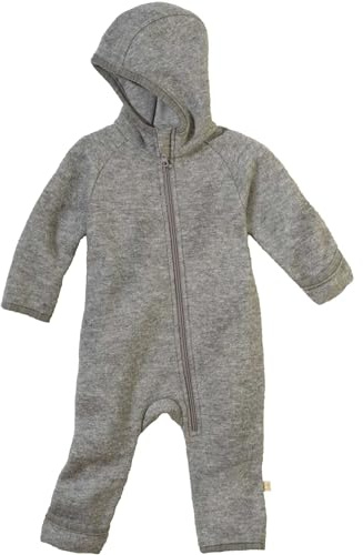 Disana ZIPP-OVERALL Baby & Kinder - 100% Bio-Merino, Wollwalk – atmungsaktiv & angenehm wärmend - unisex Gr. 50 – 116 – nachhaltig & fair – mit Reißverschluss - made in Germany