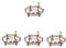 Toyvian 4 Sets Simulationsstall Rollenspiel Pferdestall DIY Miniatur Stallbausatz Modell Pferdestall Puppenhaus Stallspielzeug Detailliertes Pferdestallspielzeug Kreatives