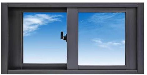 Ersatzglasfenster, kleine Kellerfenster 32 x 14 30 x 16 32 x 16 32 x 18 30 x 14 28 x 12, flächenbündig montierte Ersatzfenster für Badezimmer/Schuppen/Hühnerstall, horizontales Schiebefenste