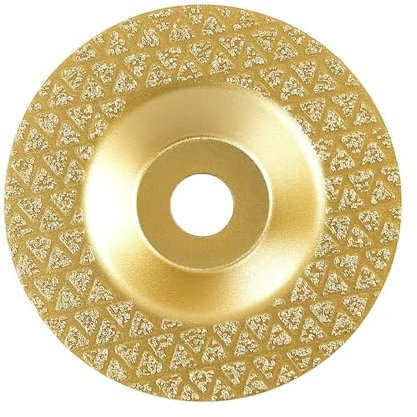 HDUNGM 1PC 100 Millimetri Vuoto Brasato Tazza di Diamante Mola Disco Abrasivo for Piastrelle di Marmo Disco di Ceramica Carburo di Metallo Acciaio al Tungsteno Fresa