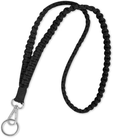 Risipu Schlüsselband Lang, Handgefertigtes Lanyard aus Polyester für Schlüssel, mit Metall Ring, für Schlüssel, ID Badge Card Holder, Brieftaschen