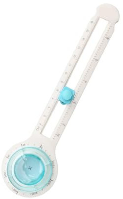 Xinsheinelry Cutter en Papier Circulaire avec Coupe-tête Amovible Cutter Circulaire en Papier Circulaire Coupe-Rotation pour Fabriquer des Cartes