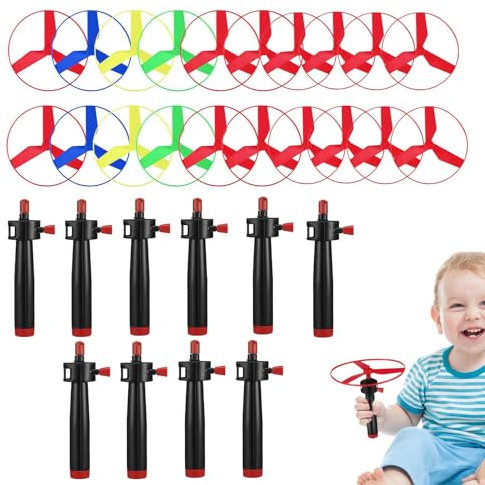 Genérico Platillo, Disco Helicóptero, Juegos Educativos Coloridos para Niños Al Aire Libre Regalos De Cumpleaños Y Fiestas Juego Divertido