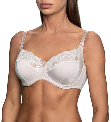 frugue Soutien Gorge avec Armature Grande Taille Minimiseur en Dentelle