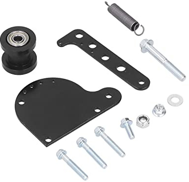 Kit di tenditore a catena a molla a molla purokise in lega di metallo nero durevole di alta qualità per la bici motorizzata a motore 49 66 66 66 12pc
