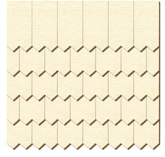 Contreplaqué bardeaux – Crochets en Métal Forme – Tailles et de la quantité Sélection, Lot de 250, 20mm x 10mm