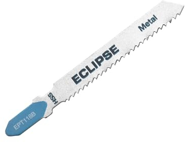 Eclipse Professional Tools EPT118B 5 Stück 14 TPI Feinschnitt Stichsägeblätter für Metall (75 mm)