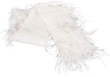 Rayher Langhaarplüsch, Textil, Weiß, One Size, 55800102