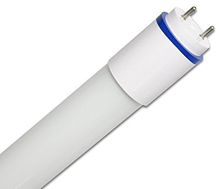 Vetrineinrete® Neon led opaco attacco t8 g13 9 watt luce naturale 4000k bianca fredda 6500k tubo 220v 60 cm T8-60-BF (Luce bianca fredda 6500k) P30