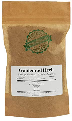 Herba Organica Herbe de Solidage Verge d'Or Tisane - Solidago Virgaurea L - Goldenrod Herb Tea (50g)