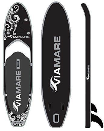 VIAMARE SUP Board Set 330 S Octopus White/Black