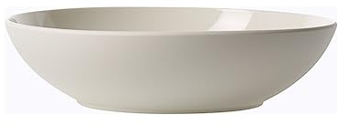 like. by Villeroy & Boch – it's my match Plat de service rond Uni, 26 cm, Porcelaine Premium, Blanc