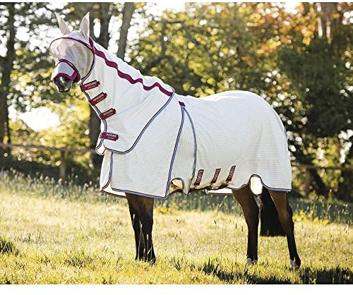 Horseware Rambo Optimo Sup Summer Sheet, Größe:130 cm / 6'0, Farbe:Navy Check