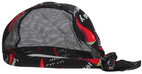 Veemoon 1stk Kochmütze Damen Küchenkappe Verstellbare Mesh-Kappe Food-Server-Hut Kopfbedeckung Küche Damen Schrubbkappen Schwarze Bandanas Für Männer Haube Stoff Arbeit Sushi Russ