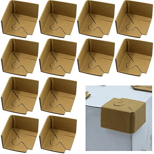 Eckenschutz Kantenschutz Karton Schutzecken Transportschutz - Verstellbarer Kantenschoner Ecken mit Schnalle für Bilderrahmen Verpackung Kartons Versand Packen Rahmen, 20 Stück