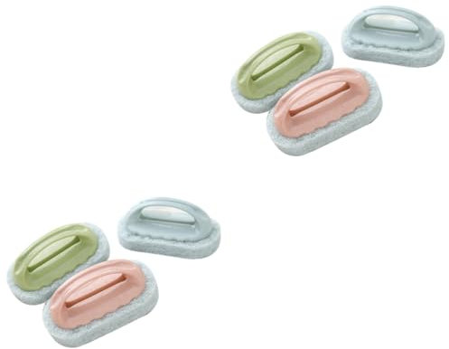 SOLUSTRE 6stücke Teiliges Entkalkungsschwamm Badewanne Und Waschbecken Strapazierfähige Reinigungspads Für Effektive Reinigung Von Küchenutensilien Und Badezimmeroberflächen
