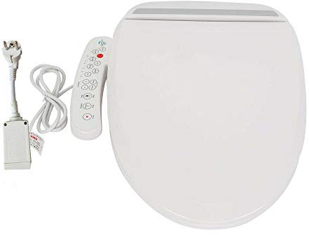 Électrique Smart WC, 1300W Siège Chauffant Automatique Désodorisation De Buse Réglable Température Massage Intelligent Toilette