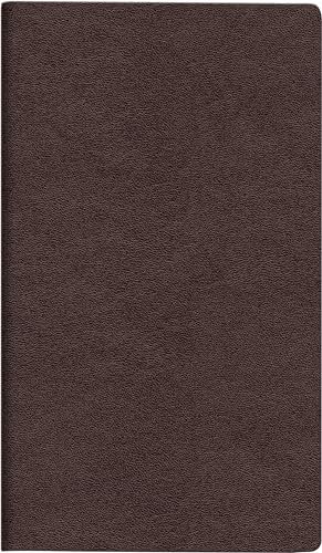 rido/idé Taschenkalender Mod. TM 15 2025 | A6, Leder, weinrot