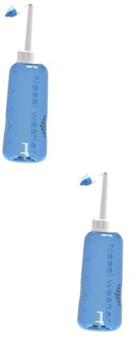 Ipetboom 2stücke Nasenreinigung Flasche Hygienisches Nasenspülsystem Für Erwachsene Und Einfach Zu Bedienen Mit Automatischem Ventil Für Effektive Nasenpflege Und Reinigung