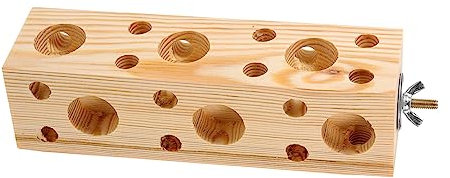 Milisten Jouet De Recherche De Nourriture pour Oiseaux Perchoir pour Perroquets Jouet Entraînement pour Perruches Et Cages à Oiseaux