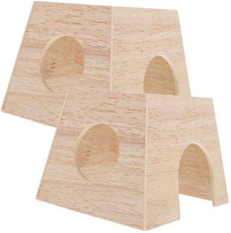 SOIMISS 2pièces Maison pour Poules Petite Cachette pour Animaux De Compagnie Nid Chaud pour Hérisson Décoration Enclos
