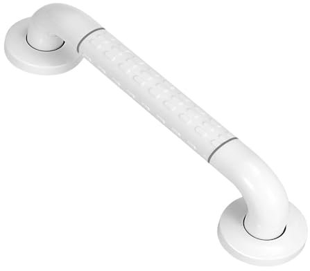 Sicherer Duschgriff Aus Edelstahl Rutschfreier Badezimmer Haltegriff Für Kinder Senioren Schwangere Behinderten Handlauf Treppen Toilette Küche Badewannengriff (weiß, 30 cm)
