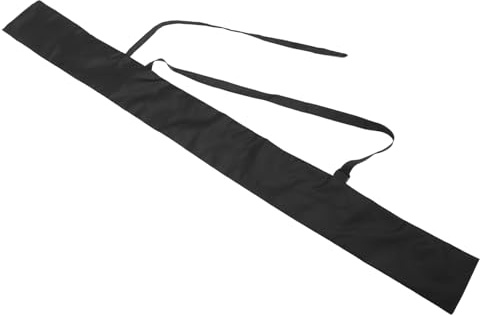 INOOMP Pochette de Rangement Japonaise en Polyester Noir Sangle Ajustable, Étui Transport Boken de Rangement Étanche pour Longues Style Aléatoire