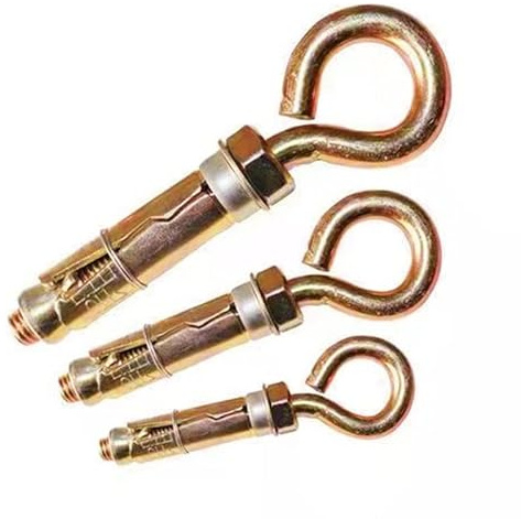 Bulloni di espansione, ganci for bulloni ancoraggio, boccole for pareti for impieghi gravosi, kit ad for calcestruzzo, anello for vite for, bullone esagonale, piastra ferro for(4pcs M10 Ring)