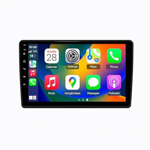 Autoradio Gps Navigazione Stereo 2 Din per Citroen Jumper 2 2006-2022 Touchscreen Stereo Auto Bluetooth con Schermo, Radio Auto con Mirror Link/Usb/Supporta, 4 Nucleo 1G+32G