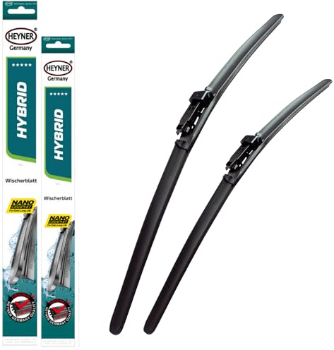Heyner Wipers Fits: Vauxhall Zafira Models 2005 To 2013 Hybrid Front Wiper Blades HH2822PT