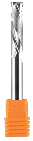 SpeTool Compression Router Bit UP&Down Cut 1/10 inch UP Cutting 1/4 inch Cutting Diameter for Woodwork Edge Trimming CNC Router Engraving Carving Tools