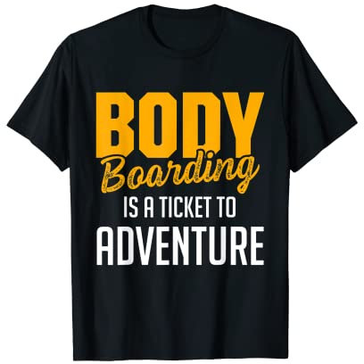 Bodyboard Bodyboard Lustiger Bodyboarder T-Shirt