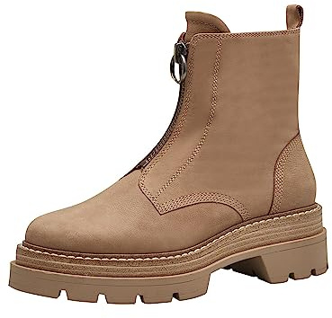Tamaris Damen Boots Leder; CAMEL/braun; 36 EU
