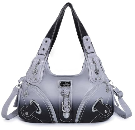 Angelkiss Hobo Geldbörsen und Handtaschen für Damen, Umhängetasche, groß, für den täglichen Gebrauch