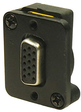 SVGA 15 PIN PRESA A PRESA FT ADATTATORE, DVI a VGA Audio Video Adattatori, Qtà X 1 | CP30229BM